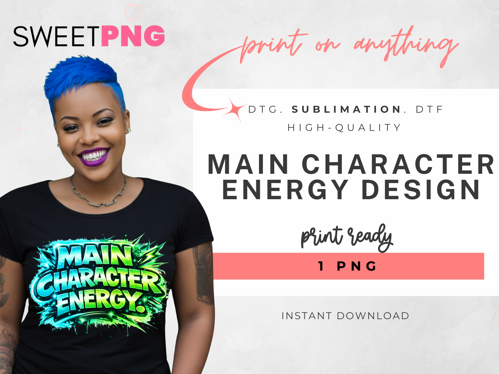 Main Character Energy Design