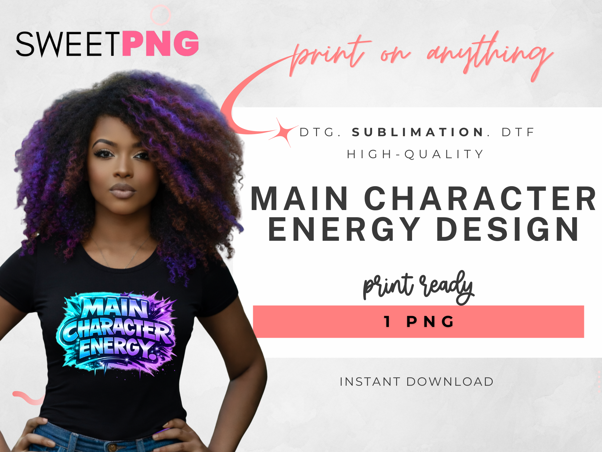 Main Character Energy Design