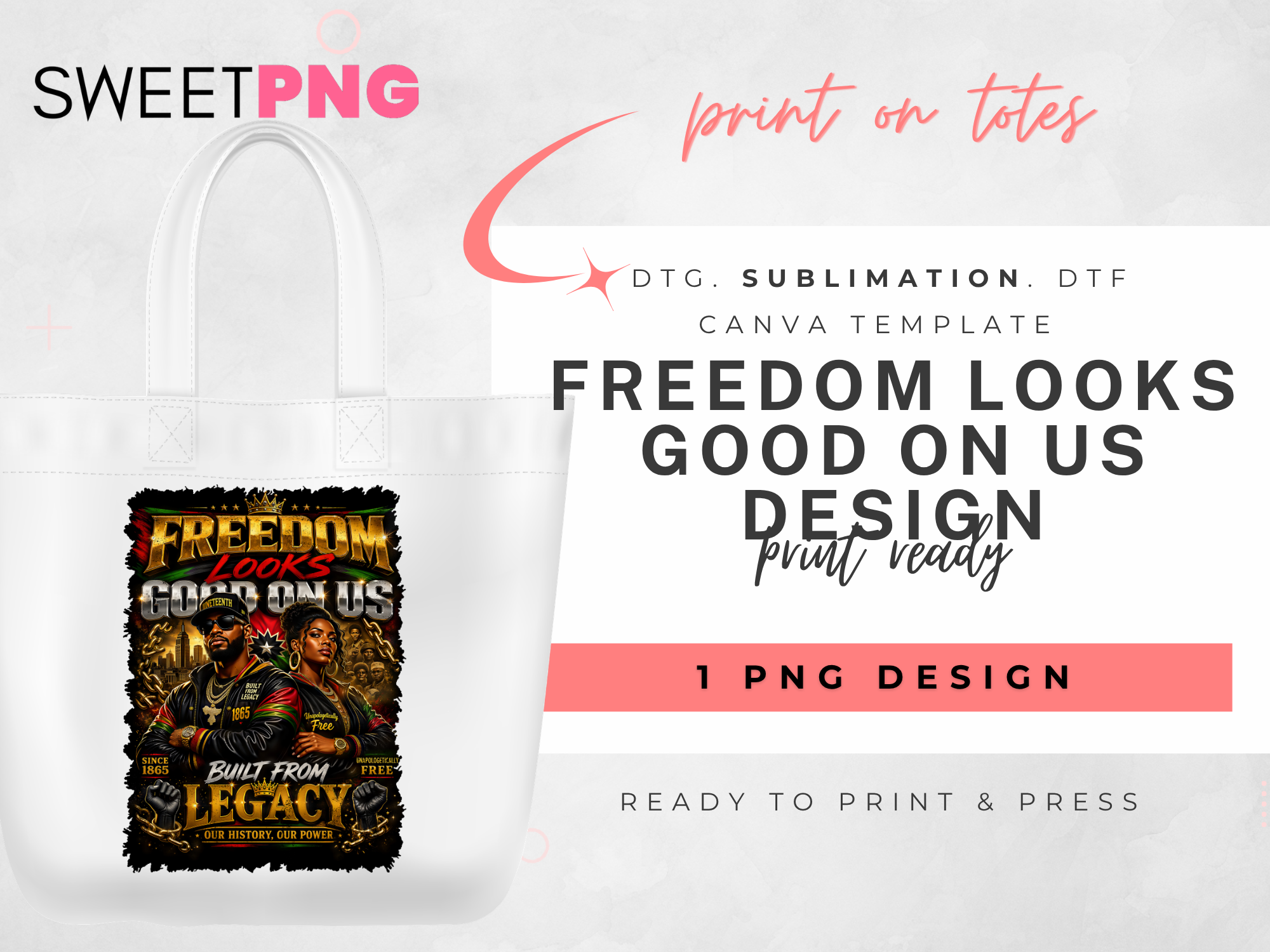 Freedom Looks Good On Us Design