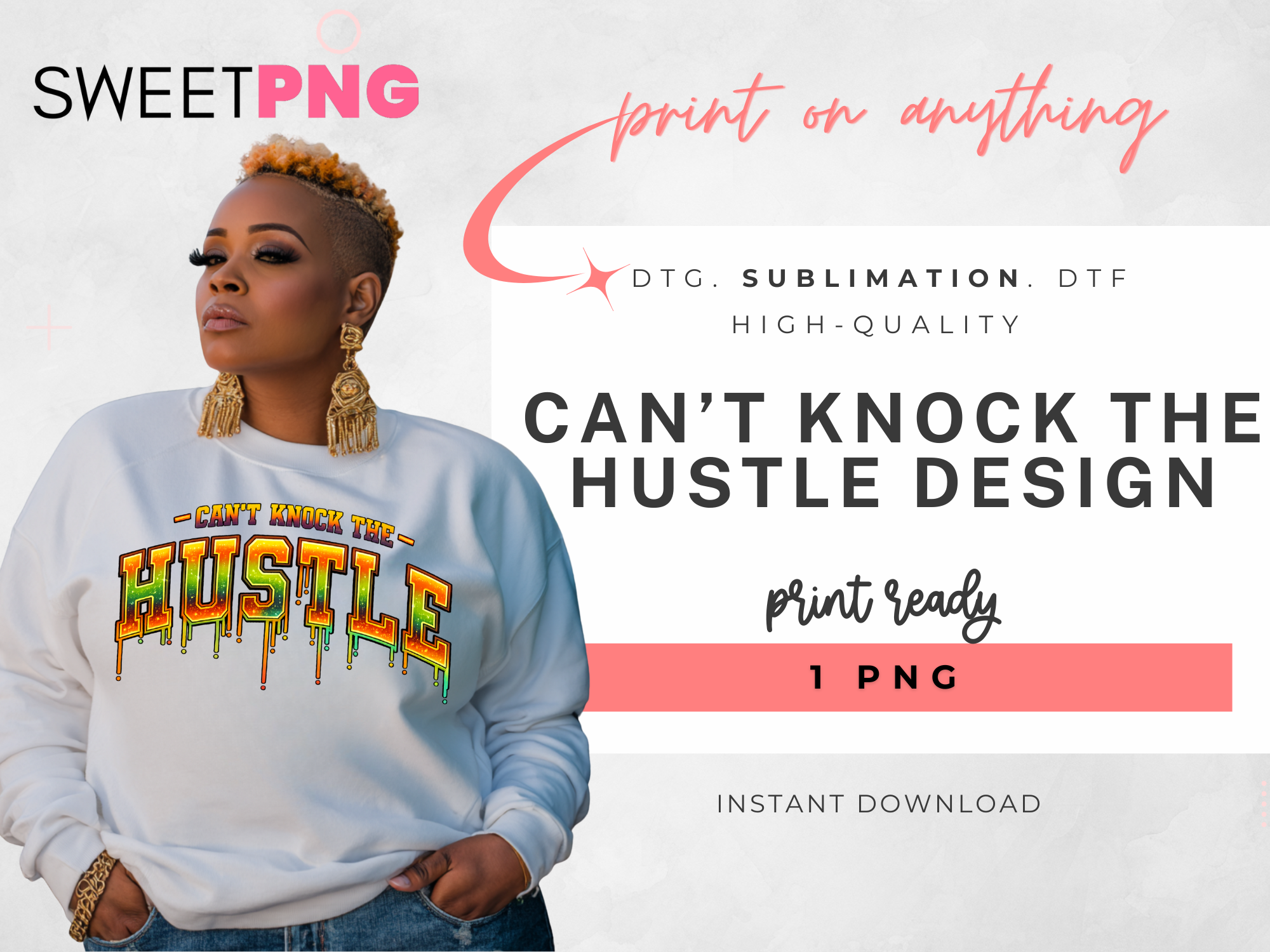 Can't Knock The Hustle Design