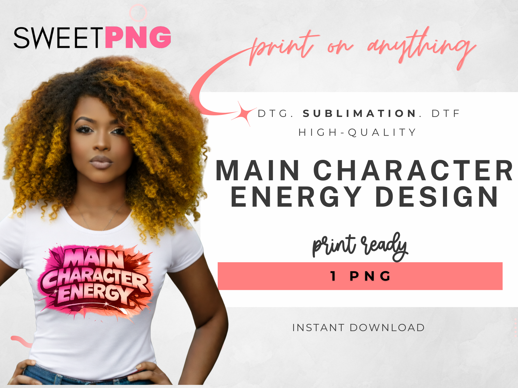 Main Character Energy Design