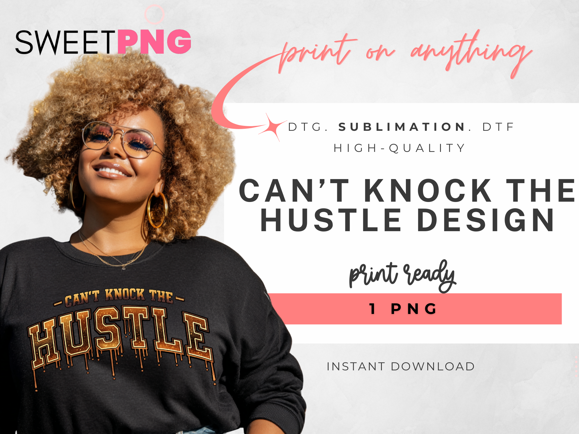 Can't Knock The Hustle Design