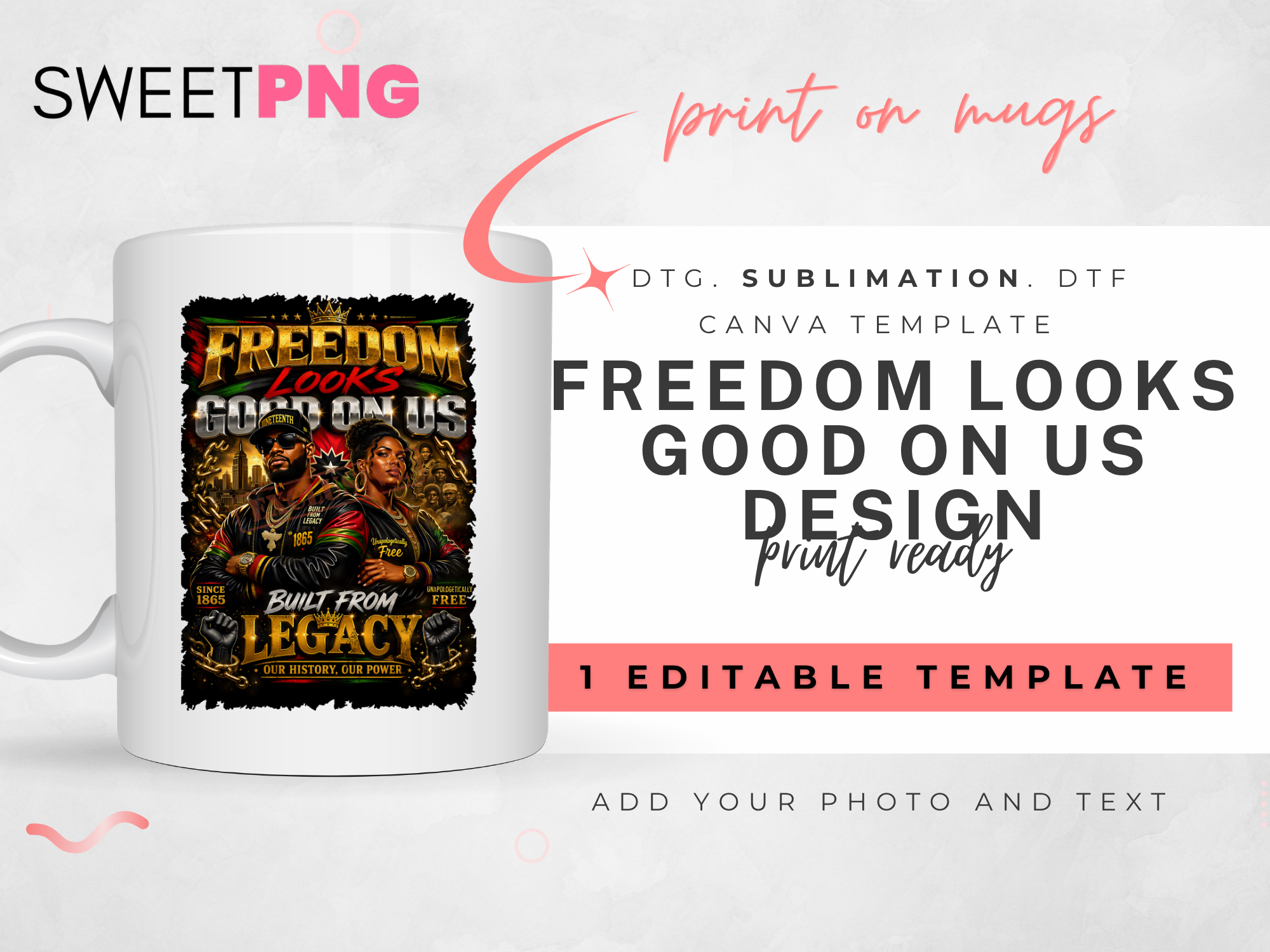 Freedom Looks Good On Us Design