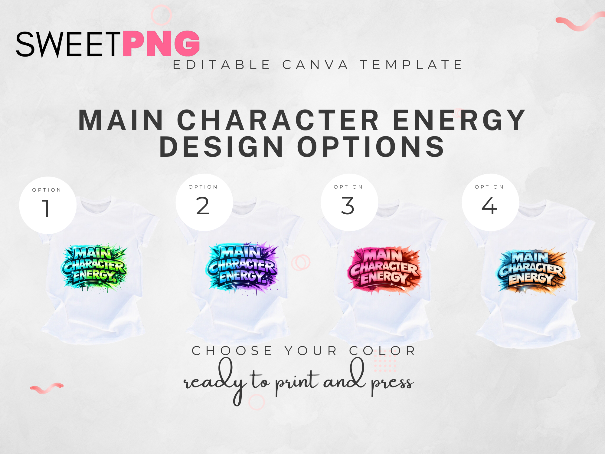 Main Character Energy Design