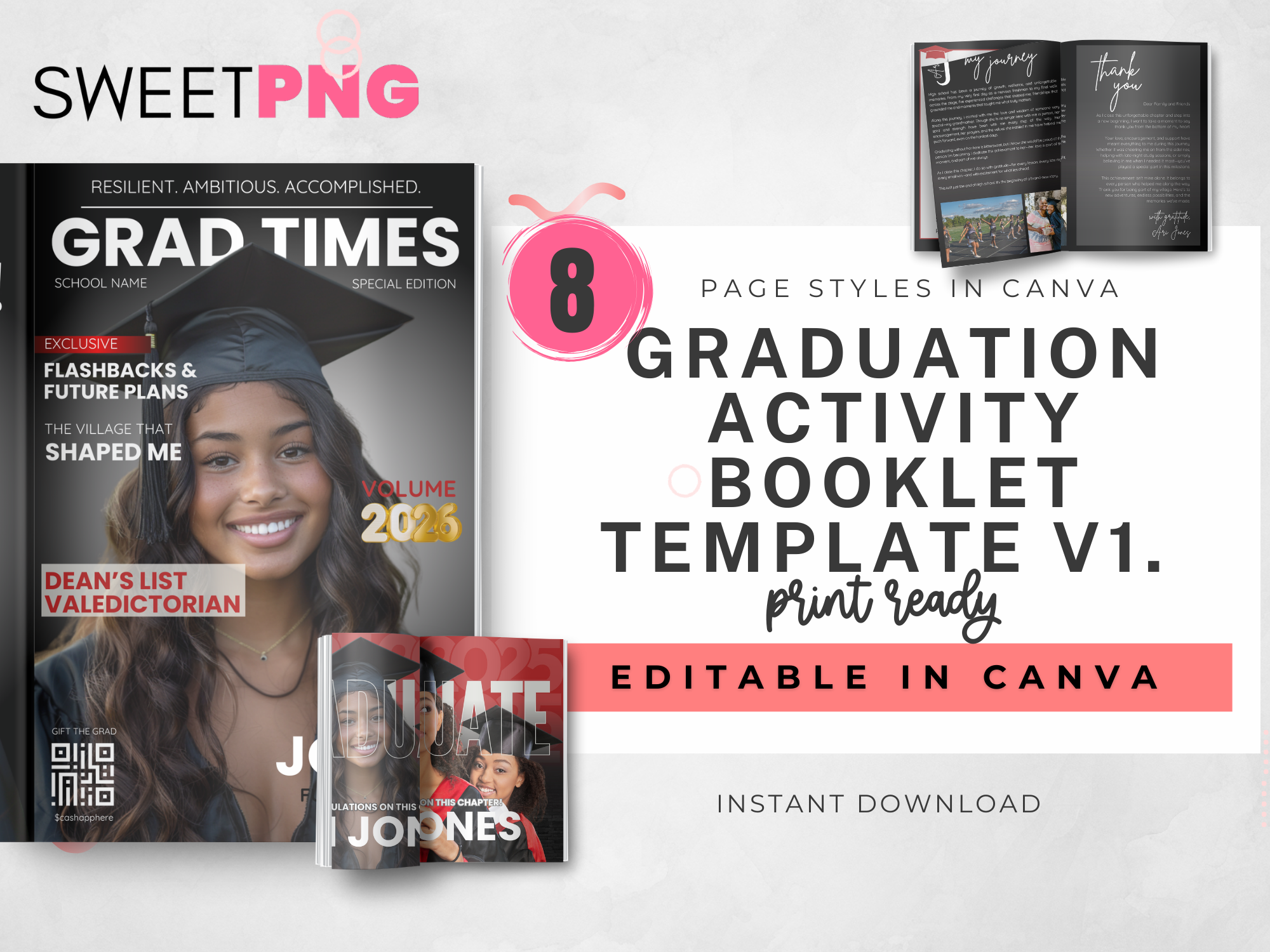 Graduation Activity Booklet Template V1