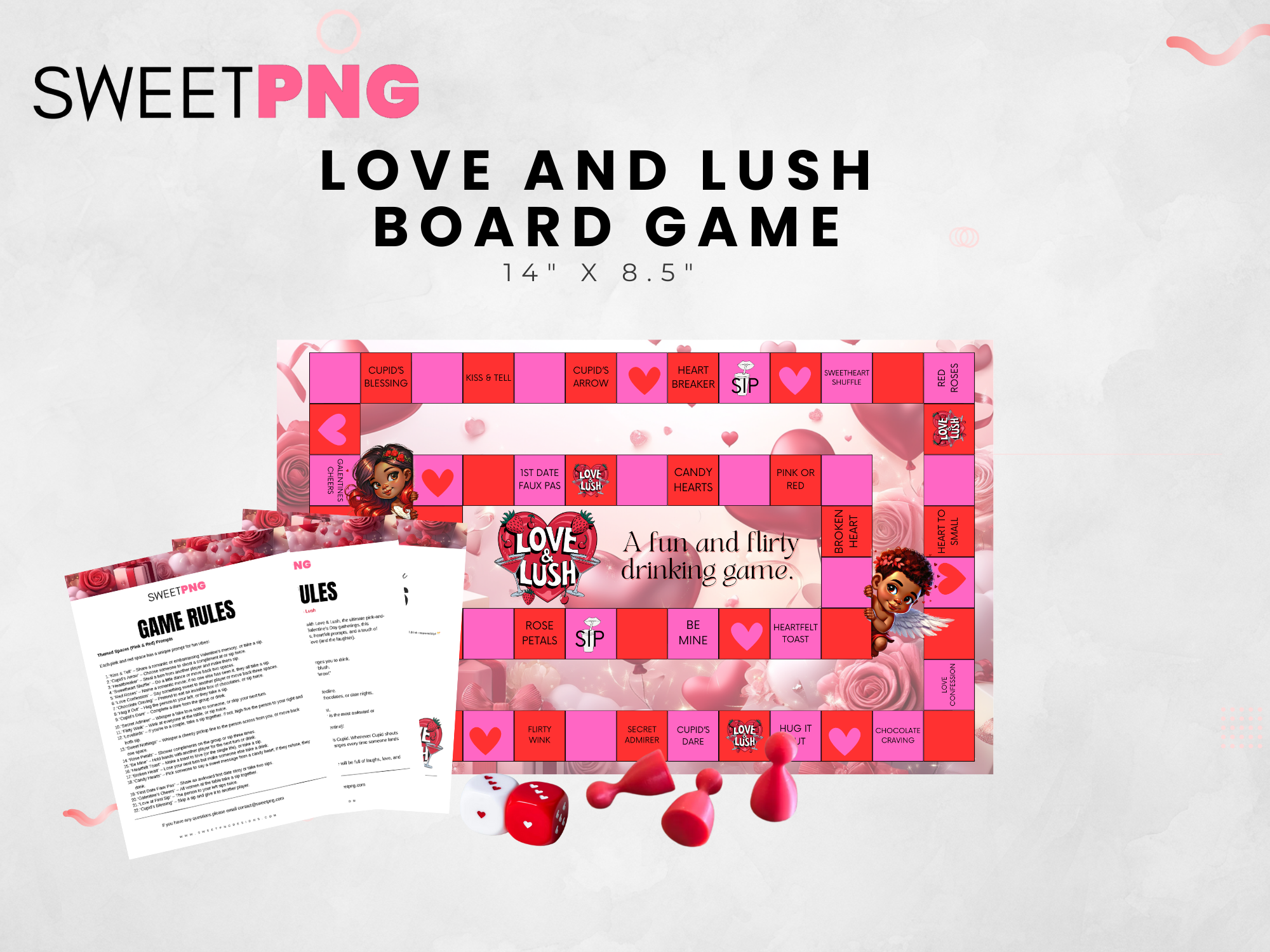 Love and Lush Board Game